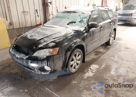 2006 Subaru Outback 2.5I z USA, uszkodzony, nr VIN 4S4BP61C866309720